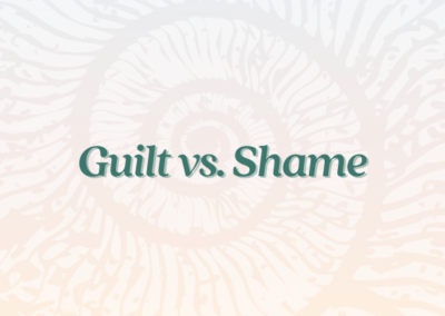 Grief Note: Guilt vs. Shame