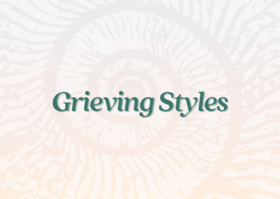 Grief Note: Grieving Styles
