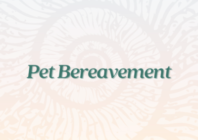 Grief Note: Pet Bereavement