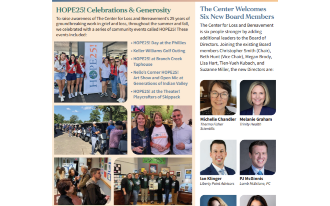 Fall ’25 Newsletter